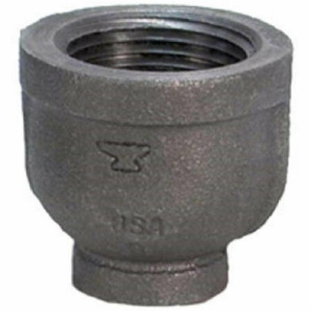 HOMECARE PRODUCTS 8700134805 2 x 1.25 in. Black Reducing Coupling HO3244733